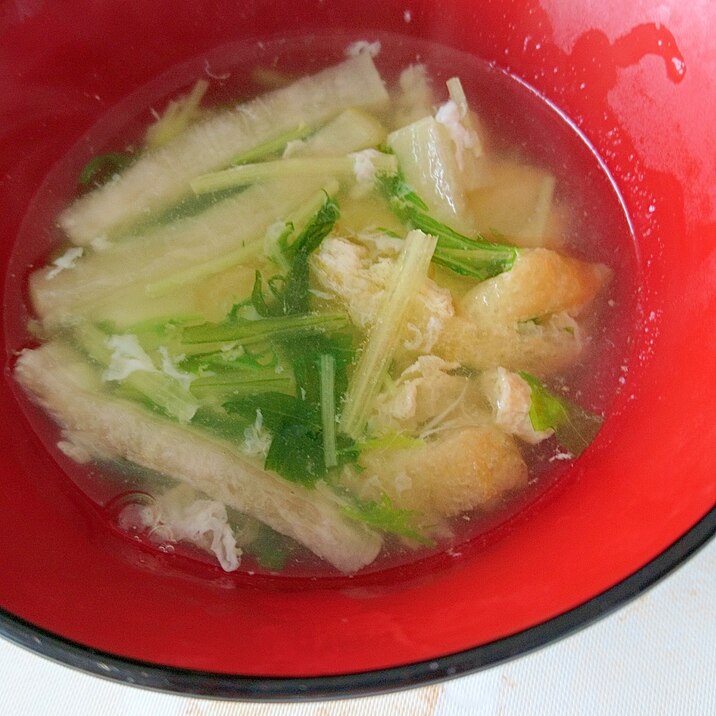 昆布だしで作る野菜たっぷりスープ